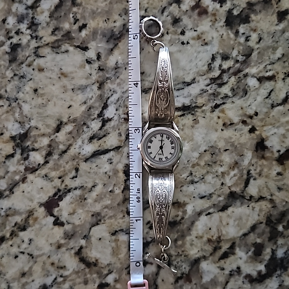 Vintage Spoon Handle Silver Watch - Picture 11 of 11